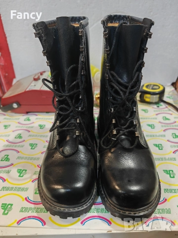 Кожени кубинки 36 номер, снимка 2 - Дамски боти - 52695961