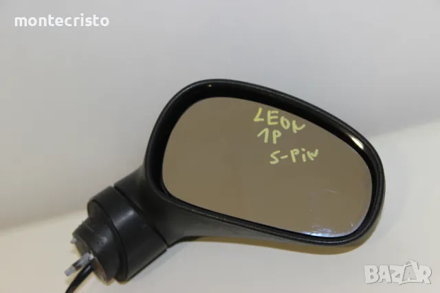 Дясно електрическо огледало Seat Leon 1P (2005-2009г.) 5 пина ⚫Цвят: Черно