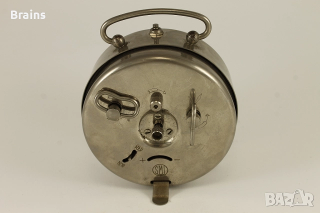 SMI Repetition Стар Френски Будилник, снимка 8 - Антикварни и старинни предмети - 51867483