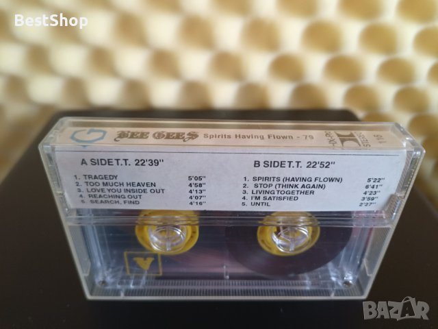 Bee Gees - Spirits having flown, снимка 3 - Аудио касети - 41145236