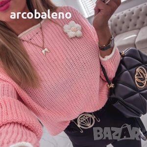 Дамски стягащи клинове с декоративни колани, 3цвята , снимка 5 - Клинове - 51931885