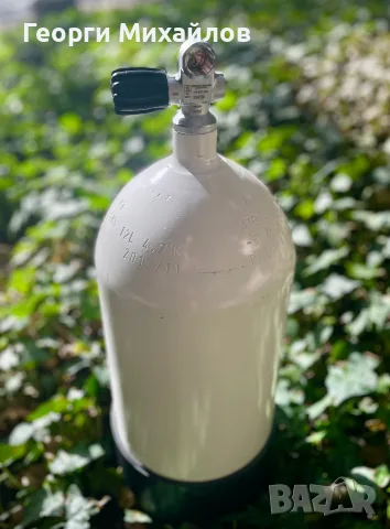 Водолазна битилка 12l на 232bar, с нов кран