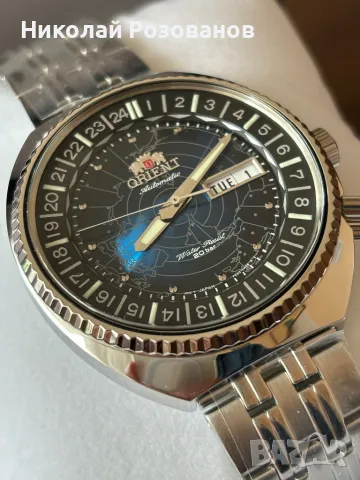 Orient World Map Blue , снимка 6 - Мъжки - 48711856