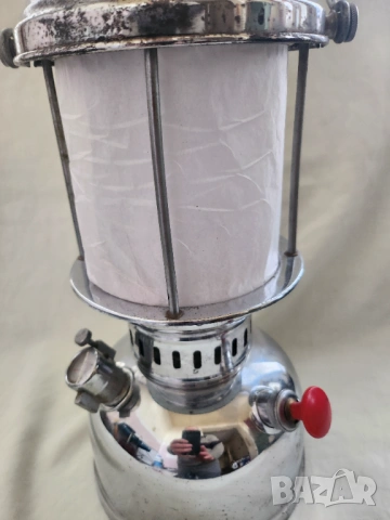 Петромакс : "ANCHOR 999" - China, запазен- мощност ок.400 W, свети 8 часа зареден + 2 "чорапчета "