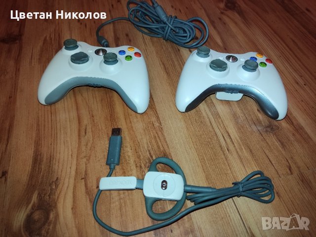 XBOX 360, безжични слушалки, контролери, снимка 1 - Xbox конзоли - 24435226