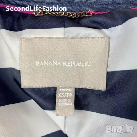 Banana Republic дамско яке тренчкот с колан размер XS, снимка 2 - Якета - 56090760