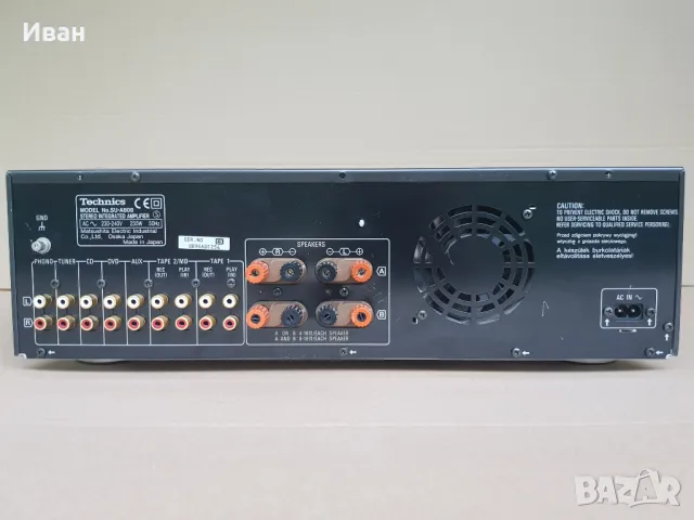 Technics SU-A808, снимка 7 - Ресийвъри, усилватели, смесителни пултове - 49633365