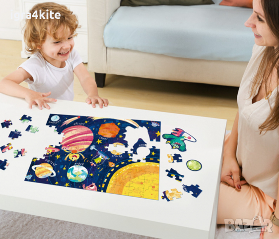 Monster Planet светещ пъзел извънземен планетариум с чудовища, снимка 6 - Игри и пъзели - 36451690