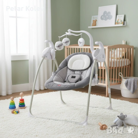 Електрическа люлка за бебе Zizito Hana, снимка 3 - Други - 53397356