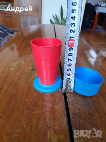 Стара сгъваема чаша #5, снимка 6 - Други ценни предмети - 38817668