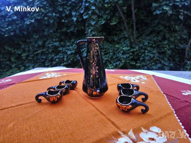 Керамичен сервиз за ракия