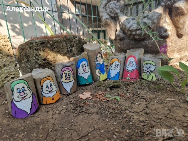 ръчно рисувани камъни, снимка 3 - Други - 50717454