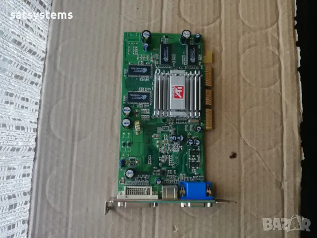 Видео карта ATi Radeon Sapphire 9000 Atlantis 64MB DDR 128bit AGP, снимка 7 - Видеокарти - 47557611
