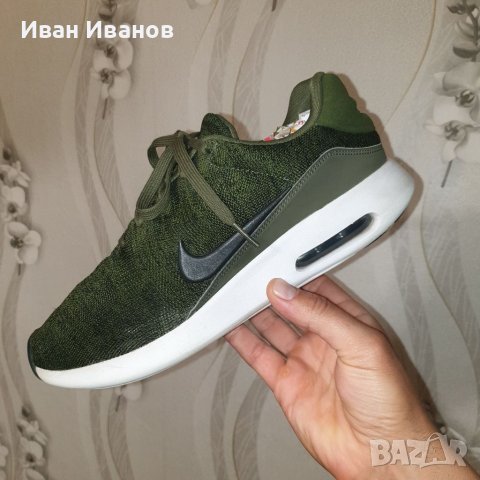 маратонки  NIKE AIR MAX MODERN FLYKNIT "ROUGH GREEN" номер 42,5-43, снимка 7 - Маратонки - 41386605