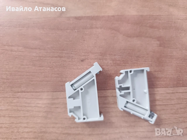 Редови клеми за DIN шина SIMET ZS6L-4.0N – 16 броя, снимка 3 - Други машини и части - 53703684