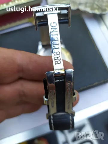 Механичен ръчен часовник Breitling автомат, снимка 7 - Мъжки - 55774087