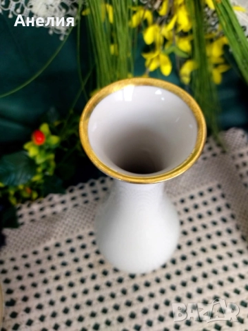 2 разкошни вази с цвят слонова кост , снимка 2 - Декорация за дома - 52281145