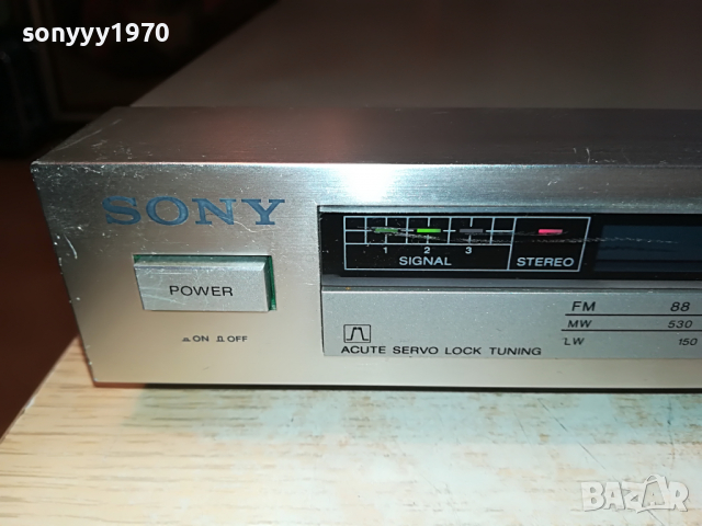 SONY ST-JX3L STEREO TUNER-ВНОС SWISS 2803221053, снимка 5 - Ресийвъри, усилватели, смесителни пултове - 36253779