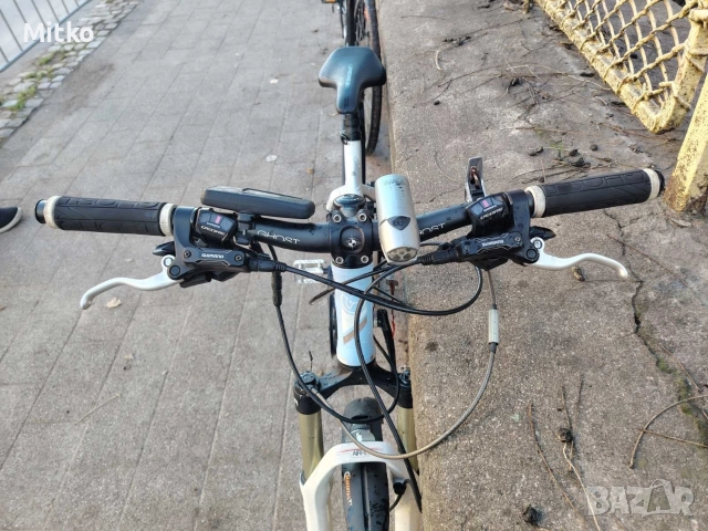 26 цола електрически алуминиев велосипед с 21 скорости хидравлични спирачки палцови команди , снимка 8 - Велосипеди - 52818784