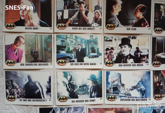 Колекционерски картончета Batman, снимка 2 - Колекции - 50165371