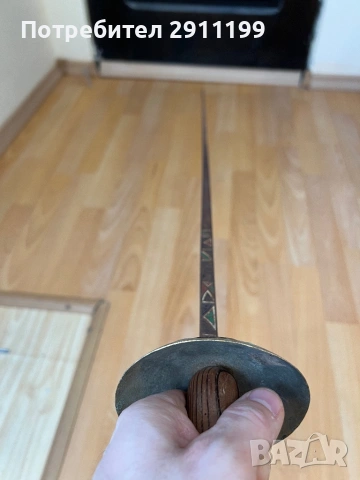 Стара декоративна шпага, Toledo, снимка 7 - Антикварни и старинни предмети - 53847210