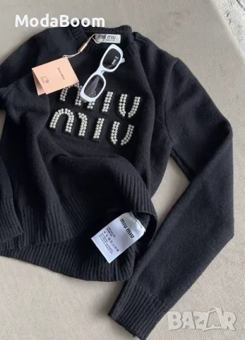 Miu Miu дамски пуловери Два цвята , снимка 2 - Блузи с дълъг ръкав и пуловери - 48625399