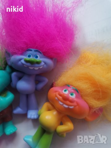 Трол Тролчета Тролчетата Trolls Пластмасова фигурка фигурки играчки играчка за игра и украса торта, снимка 3 - Фигурки - 40439517