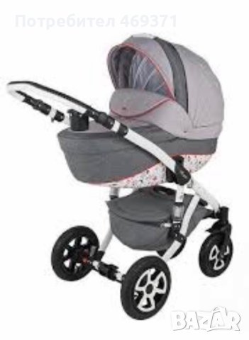 Бебешка количка 2 в 1 Adamex Barletta, снимка 10 - Детски колички - 41096658