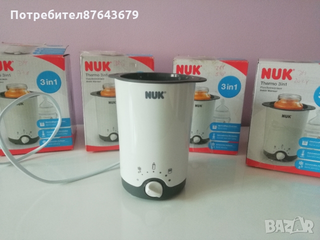 Нагревател за шишета Nuk, снимка 3 - Прибори, съдове, шишета и биберони - 36044474