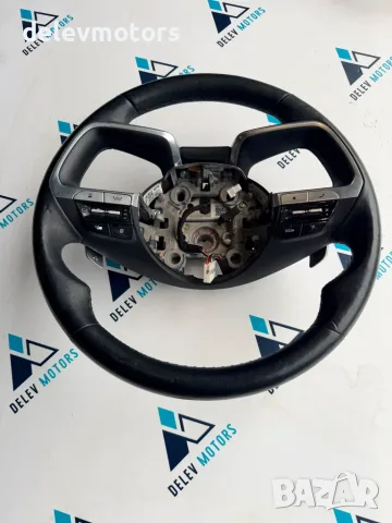 56170-n9000 волан кожен мултифункционален волан с пера от Hyundai Tucson 1.6 T-GDi Hybrid, снимка 4 - Части - 55886379