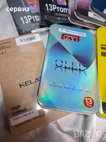 Дисплей за Iphone  13 Pro ,13 Pro Max, снимка 4 - Тъч скрийн за телефони - 46918156
