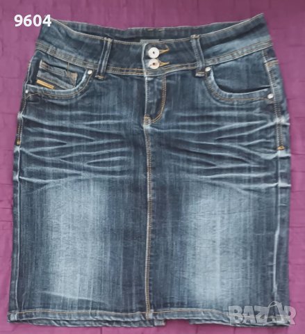 Дънкова пола размер 38, снимка 1