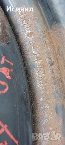 Желязна джанта за Хюндай Тражет,Киа 16ц , снимка 4 - Гуми и джанти - 50164119