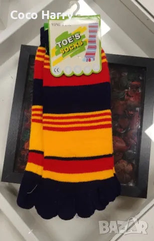 Дамски чорапи с пръсти , снимка 2 - Дамски чорапи - 49322365