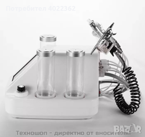 Апарат 6в1 за водно дермабразио, биолифтинг, RF, ултразвук и криотерапия - TS1172, снимка 8 - Козметични уреди - 44664770