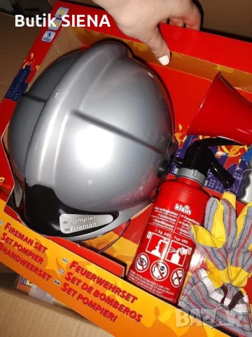 Голям детски пожарникарски комплект , снимка 5 - Образователни игри - 48007434