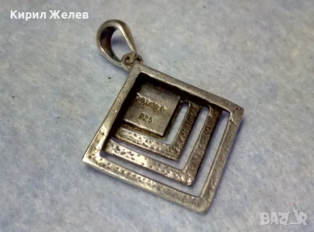 NIKOL@S АВТОРСКИ СЕДЕФЕН СРЕБЪРЕН МЕДАЛЬОН СРЕБРО 925 РЪЧНА РАБОТАна ИЗВЕСТНИЯ БИЖУТЕР НИКОЛАС 32107, снимка 8 - Колиета, медальони, синджири - 49886051