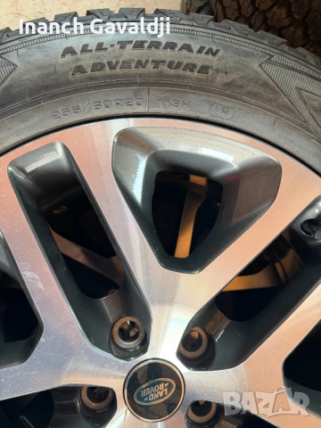 Комплект оригинални джанти и гуми за Land Rover Defender 110, снимка 4 - Гуми и джанти - 53395773
