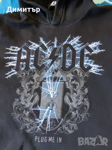AC/ DC метъл суичър, снимка 2 - Суичъри - 55990264