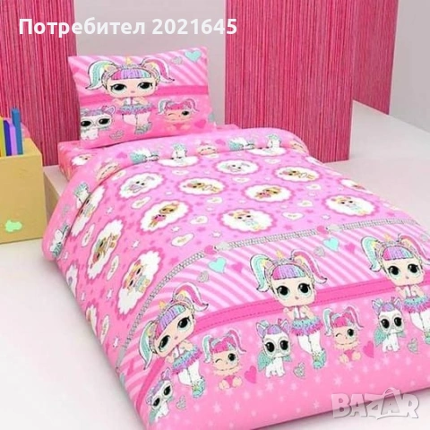 Детски спален комплект за единично легло, снимка 6 - Спално бельо и завивки - 53062220