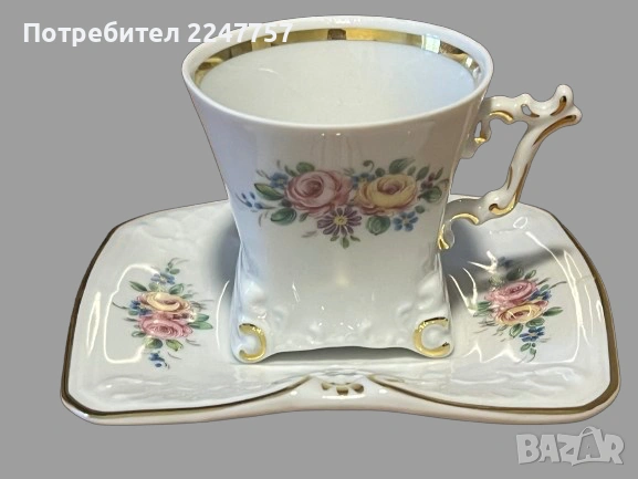 Двоен сет порцелан, снимка 4 - Антикварни и старинни предмети - 53056728