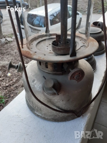 НАХОДКА СТАР ПЕТРОМАКС DITMAR MAXIM ГАЗЕНА ЛАМПА, снимка 7 - Антикварни и старинни предмети - 53486482