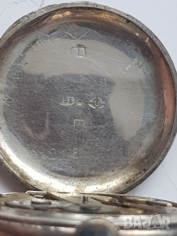 Стар сребърен механичен дамски часовник, снимка 9 - Антикварни и старинни предмети - 38972744
