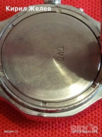 Мъжки механичен часовник СЛАВА СССР перфектно състояние работи за КОЛЕКЦИЯ 52857, снимка 7 - Мъжки - 53390283