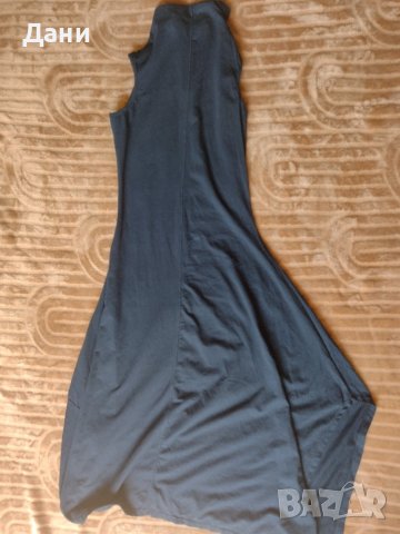 Черна дълга рокля Pause, снимка 4 - Рокли - 41956325