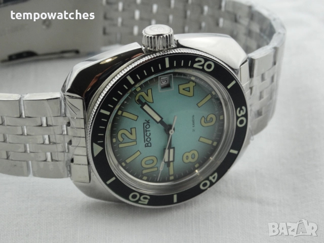 ВОСТОК АМФИБИЯ АВТОМАТИЧЕН-"ЛЕДОКОЛ" ref: 71053В, снимка 5 - Мъжки - 52158472
