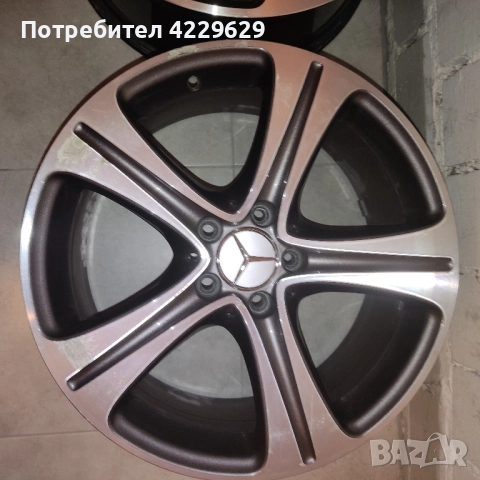 Оригинални алуминиеви джанти за Mercedes 18 цола., снимка 2 - Гуми и джанти - 51744027