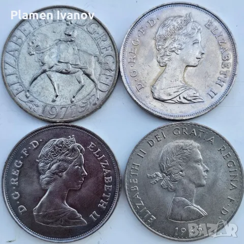 Здравейте продавам възпоменателни и юбилейни UNC 25 Пенса и Шилинги Англия - UK, снимка 2 - Нумизматика и бонистика - 49601317