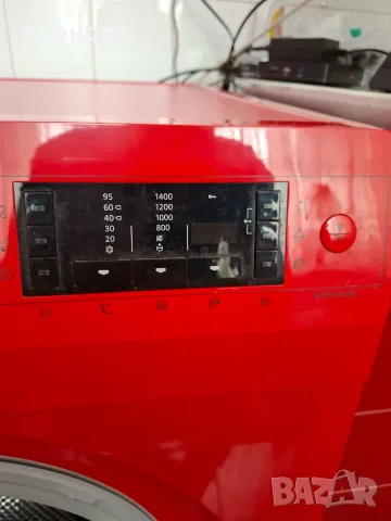 Пералня Gorenje W7443LR – червена, 7 кг, 1400 об., нуждае се от платка, снимка 4 - Перални - 55879002
