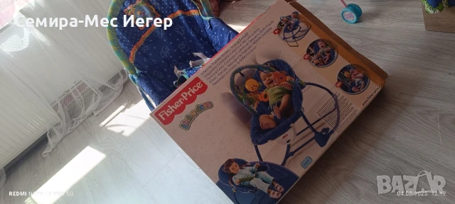Бебешки шезлонг Fisher Price , снимка 7 - Детски шезлонги - 51246422